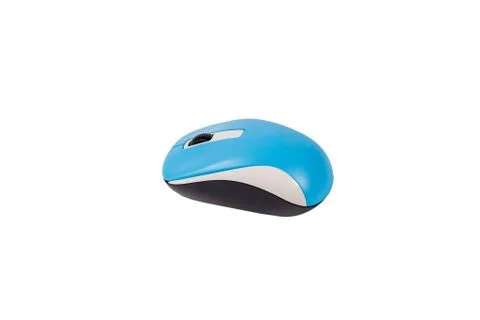 Computer wireless mouse isolated on a white background Stock Photos