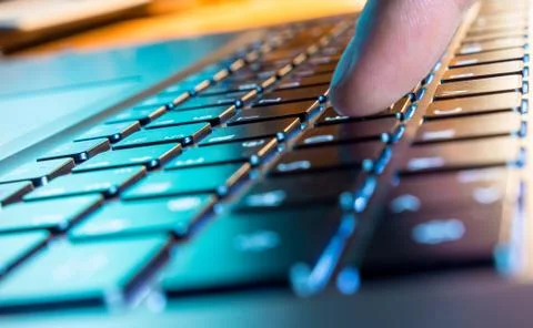 Computer work Stock Photos