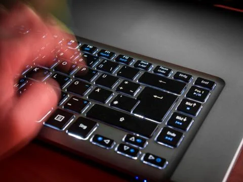 Computer work Stock Photos