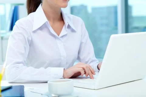 Computer work Foto stock