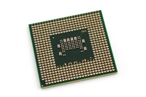 Computer x86 Processor - modern central processing unit (CPU) 写真素材