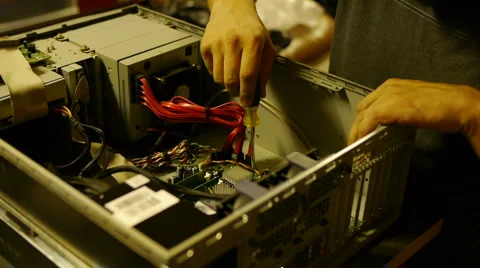 ComputerFix2 Video stock 6530750