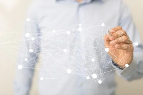 A computering cloud computing and files. Foto stock