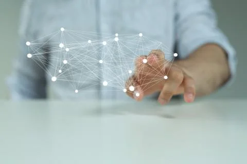 A computering cloud computing and files. 写真素材