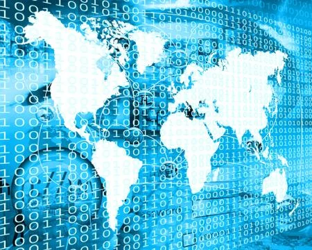 Computerization Stock Illustration
