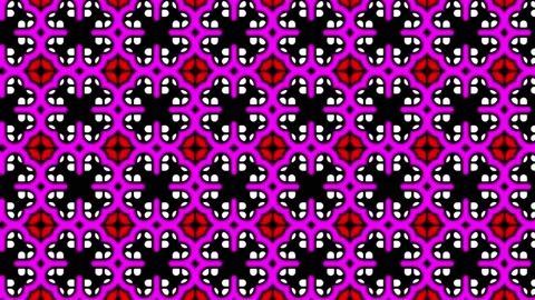 Computerized animation of bright pink paper layout design, sliding towards Video stock 186695771