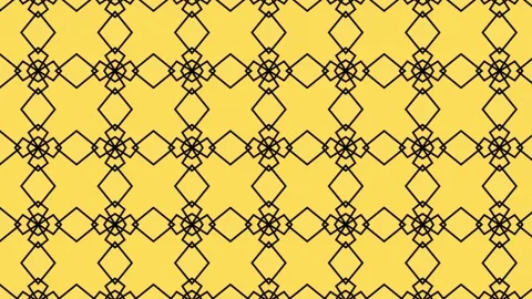 Computerized animation of bright yellowish paper layout design, sliding Video stock 186931065