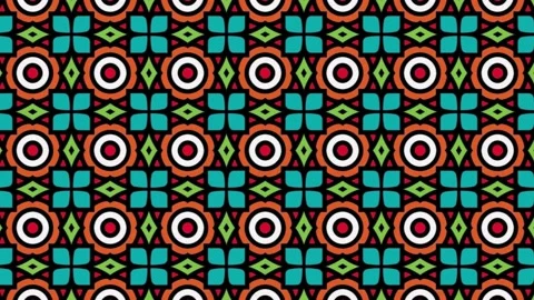 Computerized animation of colorful beautiful paper layout sliding towards Stock Footage 194518863