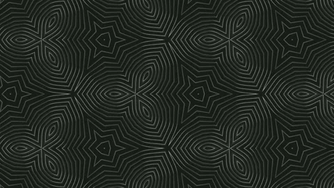 Computerized animation of monochromatic mosaic pattern changing shapes. Video stock 139046473