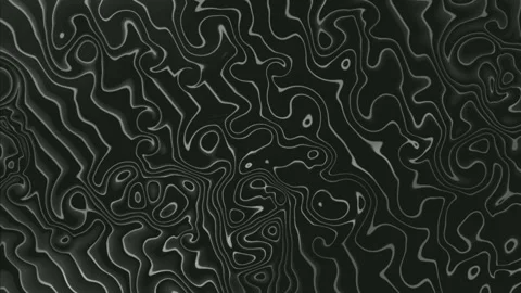 Computerized animation of monochromatic mosaic wavy pattern changing Stock Footage 139046461