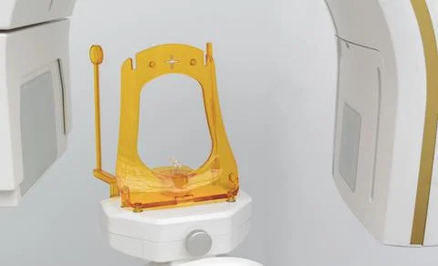 Computerized dental tomograph. Stockfoto's