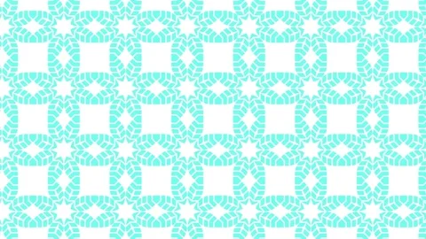 Computerized digital prints of blue and white paper layout, sliding Video stock 186696416