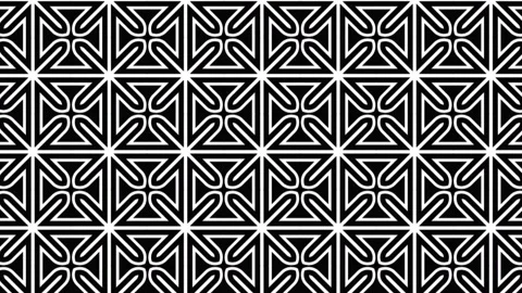 Computerized digital prints of small flowers and crosses on white background Video stock 313712722