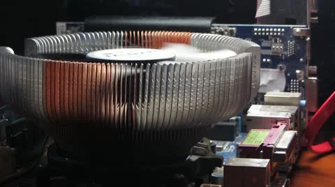 Computerized fan Vídeo Stock 12587230