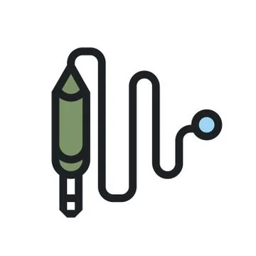 Computers and electronics technology icon Stock Illustration