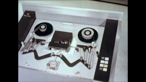 Computers assist in calculations and applied mathematics in 1961. Stock Footage 84724641