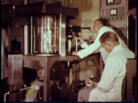 Computers assist in many ways in 1961. Stock Footage 75315194