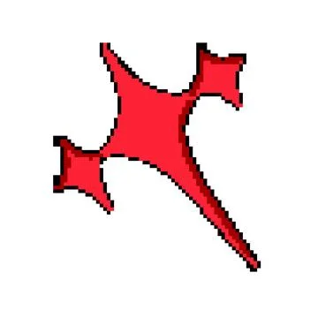 Computers y2k shape pixel art vector illustration 库存插图