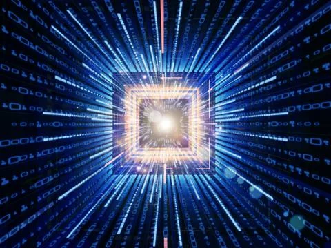 Computing Background Illustrazione stock