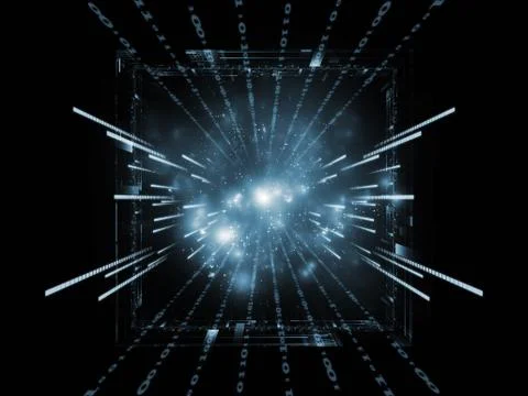 Computing Background Ilustração Stock