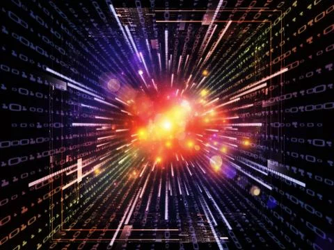 Computing Background Ilustração Stock