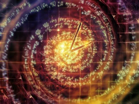 Computing Curves Ilustração Stock