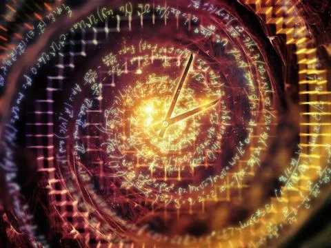 Computing Curves Ilustração Stock