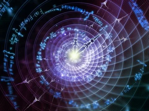 Computing Curves Ilustração Stock