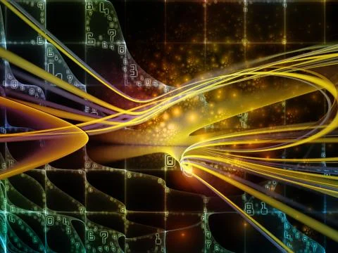 Computing Digital World イラスト素材