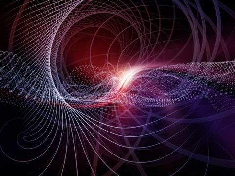 Computing Digital World Ilustração Stock