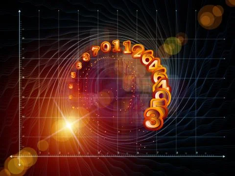 Computing Geometry Stock Illustration