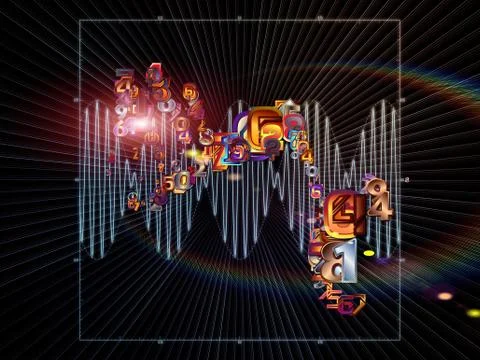 Computing Geometry Stock Illustration