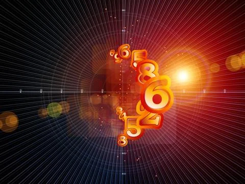 Computing Geometry Stock Illustration