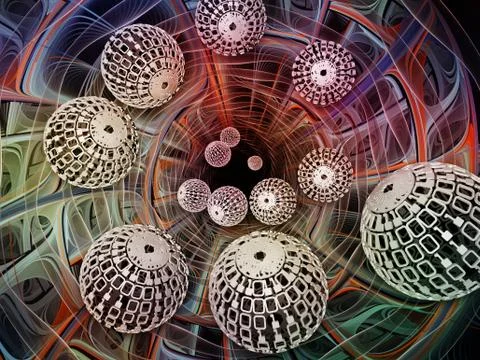 Computing Infinity Ilustração Stock