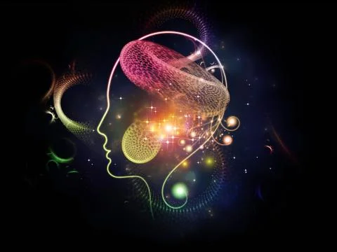 Computing Inner Logic Illustrazione stock