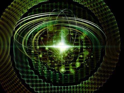 Computing Interactions Illustrazione stock