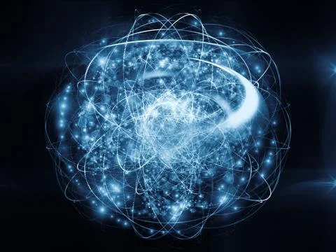 Computing Interactions Stock-Illustration