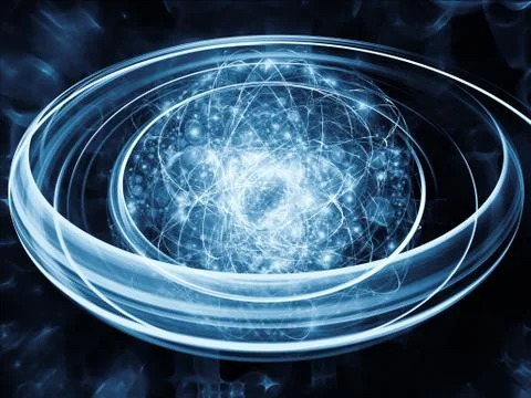 Computing Interactions Stock-Illustration