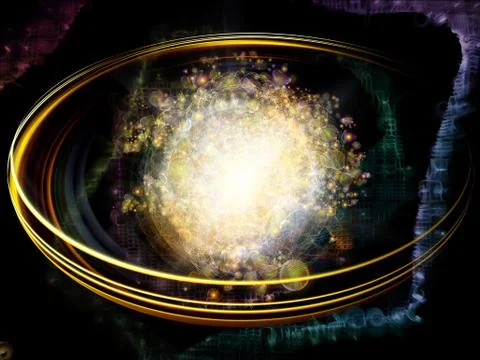 Computing Interactions 스톡 일러스트