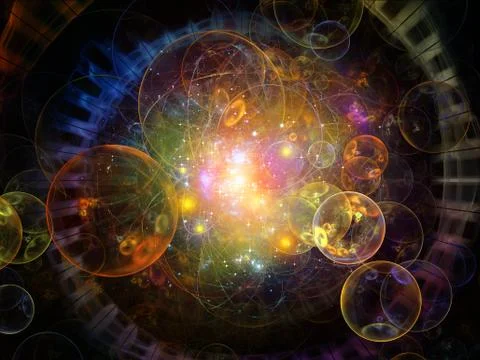 Computing Interactions Stock-Illustration