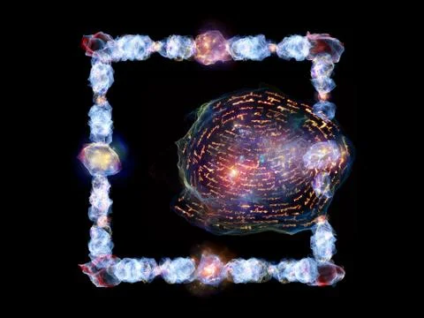 Computing Jewels Illustrazione stock