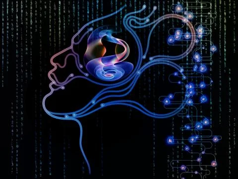 Computing Machine Consciousness 스톡 일러스트