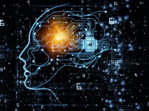 Computing Machine Consciousness 库存插图