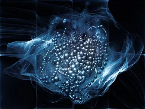 Computing Math Visualization Stock Illustration