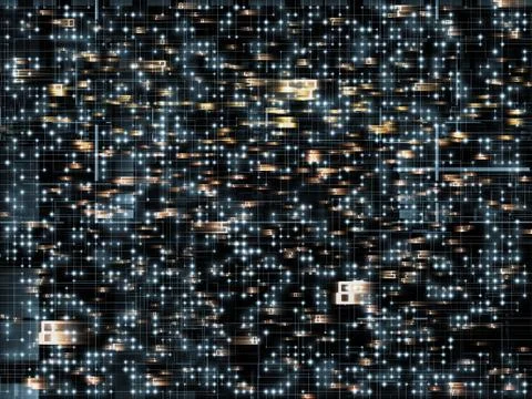 Computing Network Stock Illustration