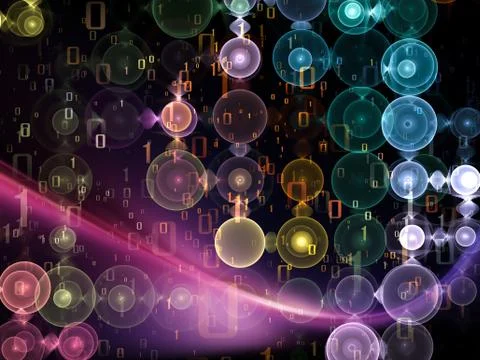 Computing Network Stock Illustration