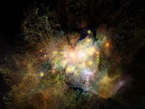 Computing Numbers Ilustração Stock