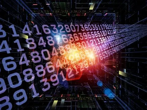 Computing Processing Stock-Illustration