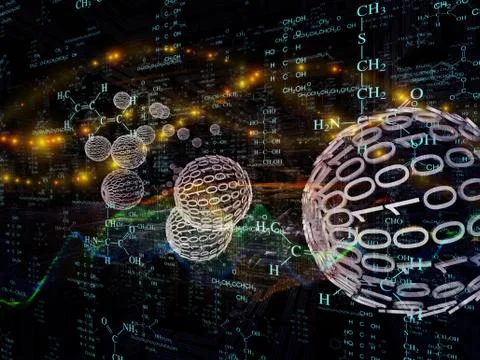 Computing Science Stock Illustration