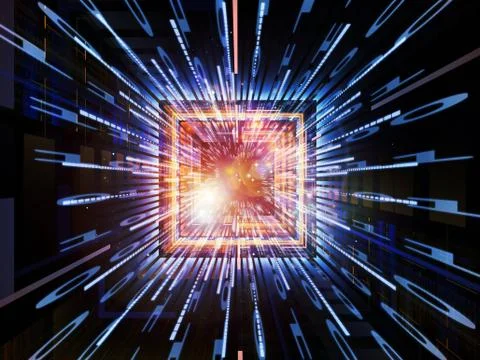 Computing Solution Stock Illustration